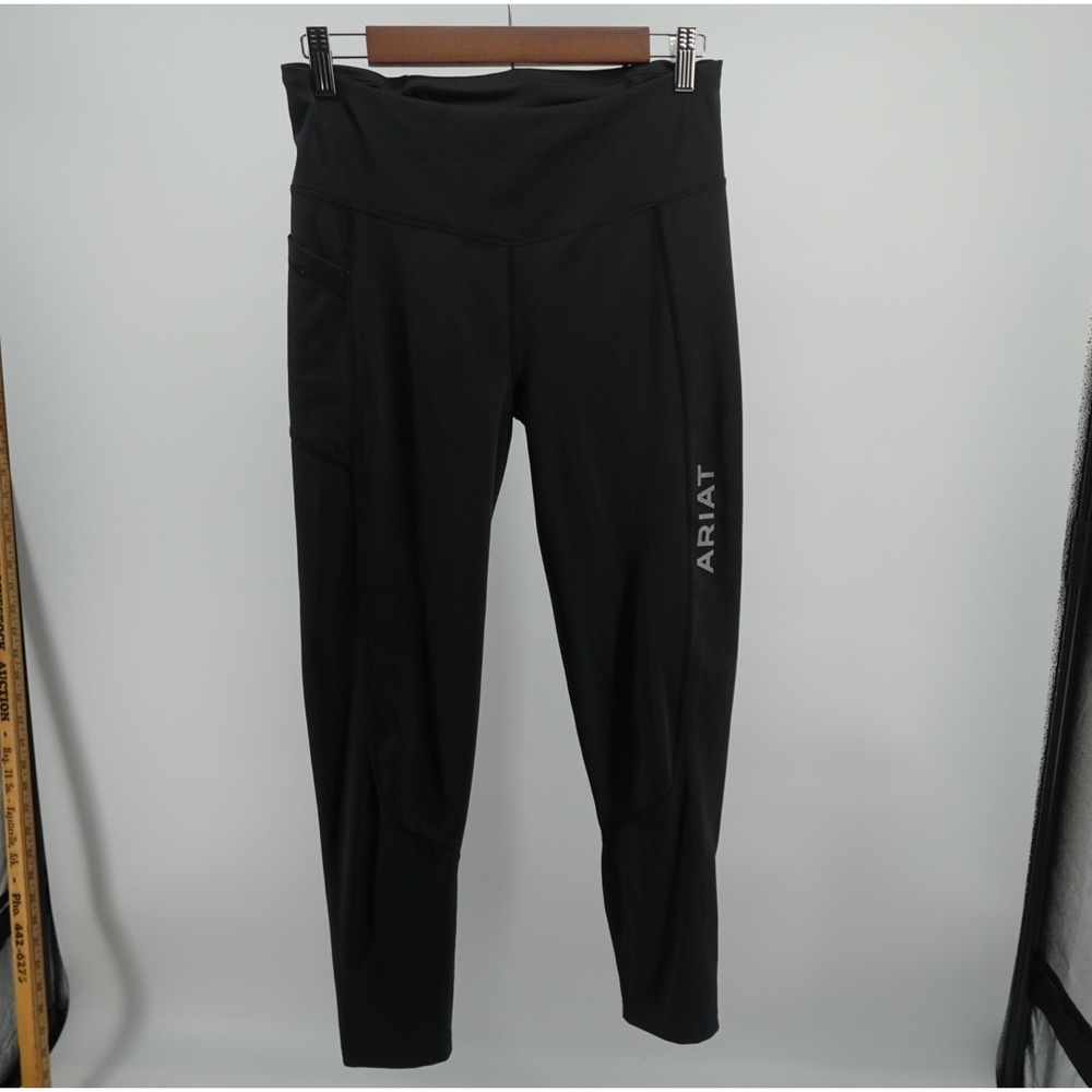 AriatTEK Heat Series WMS Tek Tight Black Equestrian Leggings Medium 10035193